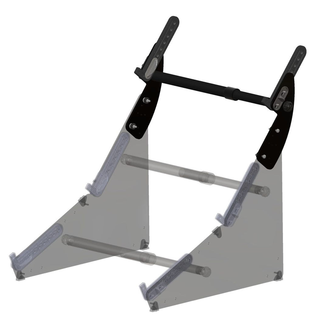 SynthRISE Adapt Tier WIDE montado en un soporte de sinte