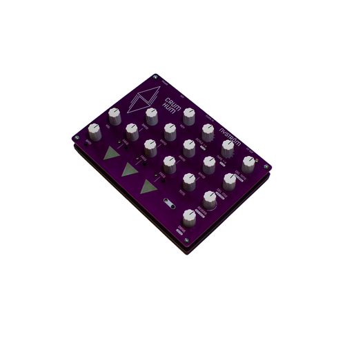 Sintetizador generativo Nyström Crum Hum, vista en ángulo