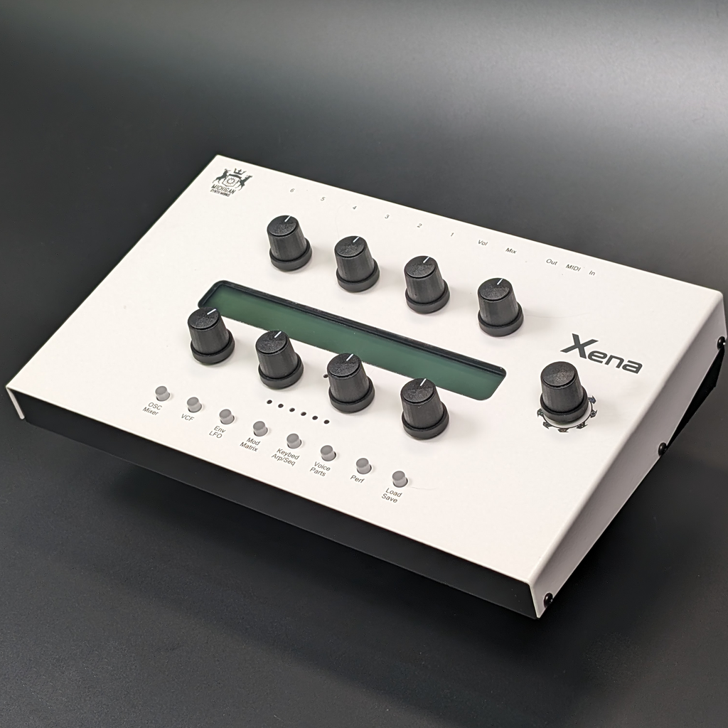 Sintetizador de sobremesa polifónico de 6 voces Michigan Synth Works Xena