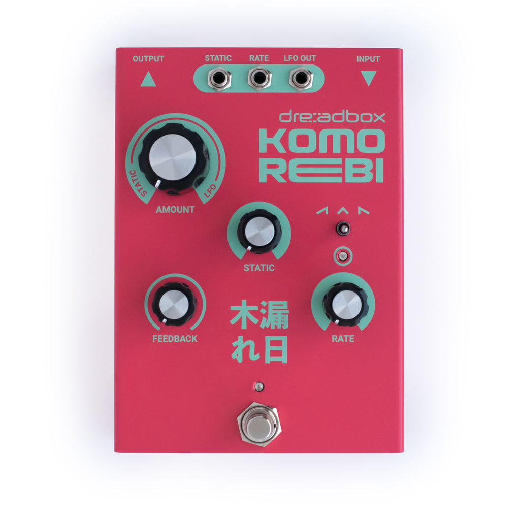 Pedal de chorus y flanger BBD analógico Dreadbox Komorebi