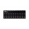 Panel superior de la patchbay TRS DF Audio Minibay S24 de 24 puntos