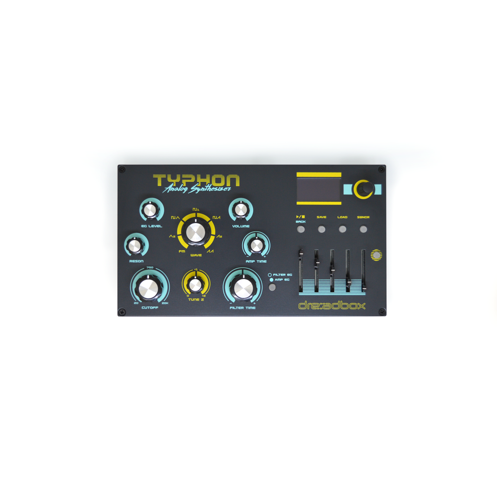 Sintetizador analógico monofónico compacto Dreadbox Typhon